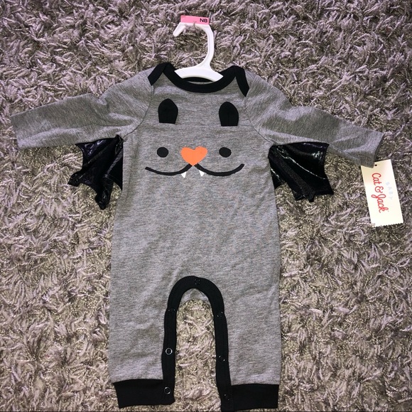 Cat & Jack Other - Cat & Jack Halloween Bat Outfit, New With Tags
